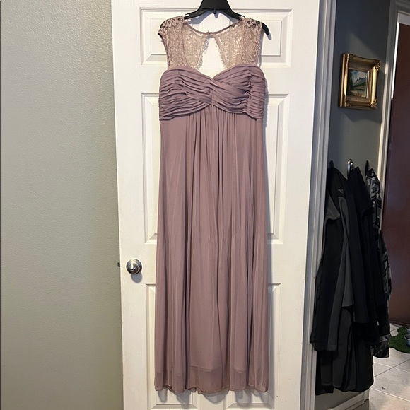 Birdie Grey Dresses & Skirts - Birdie Gray Bridesmaid dress. Mauve. Some spots on bottom. Full length. XL